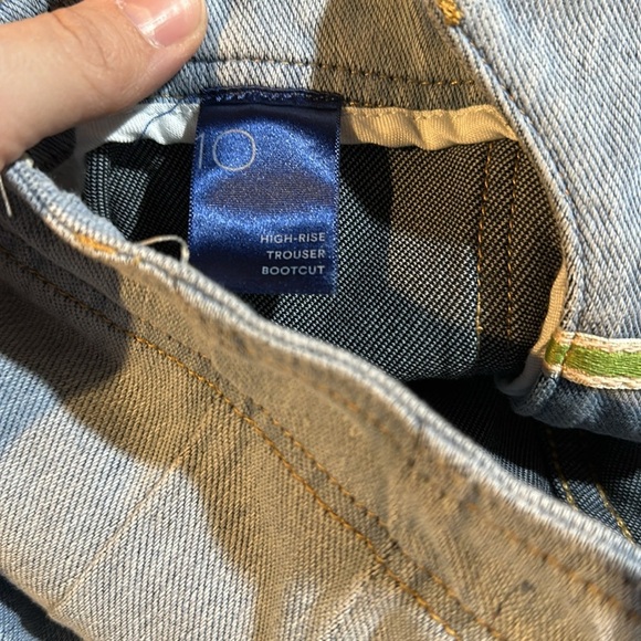 Anthropologie Pilcro High Rise Trouser Bootcut Light Wash Jeans - Picture 6 of 6